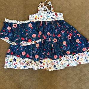 Floral Boutique tunic set, size 8
